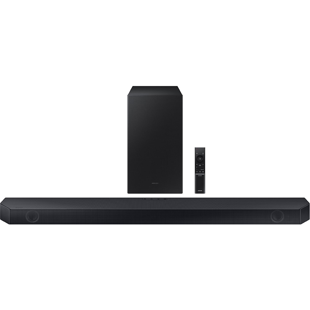 Soundbar SAMSUNG HW-Q600C, 3.1.2, 360W, Bluetooth, Subwoofer Wireless, Dolby Atmos, negru