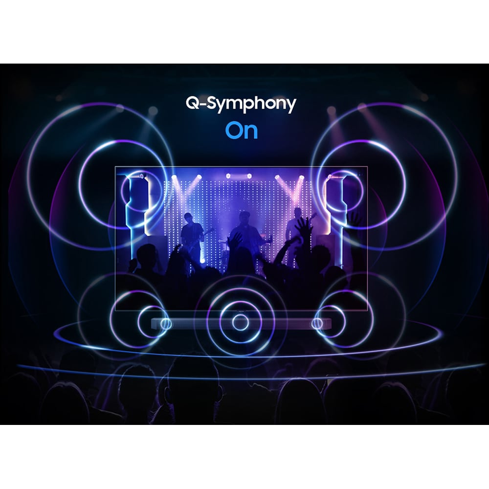 Soundbar SAMSUNG HW-Q600C, 3.1.2, 360W, Bluetooth, Subwoofer Wireless, Dolby Atmos, negru