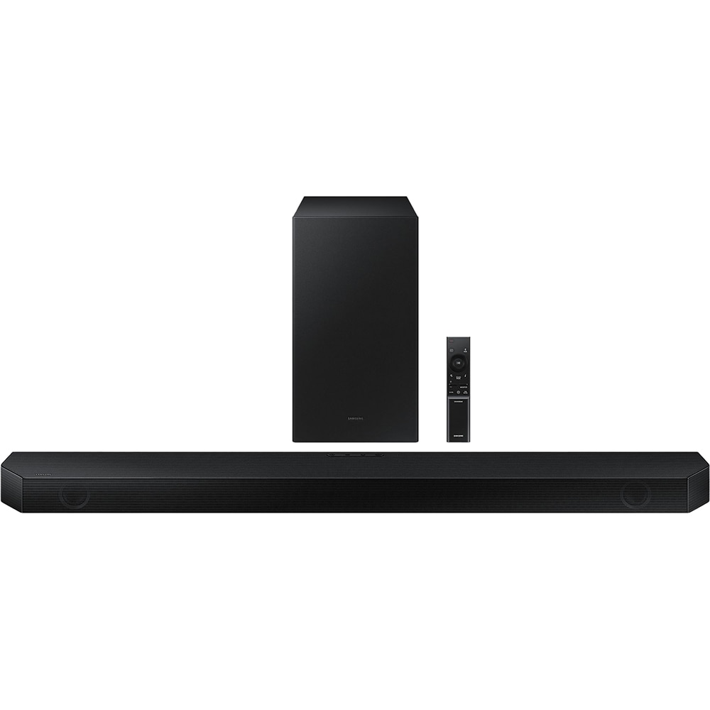 Soundbar SAMSUNG HW-Q60B, 3.1, 340W, Bluetooth, Subwoofer Wireless, Dolby, negru