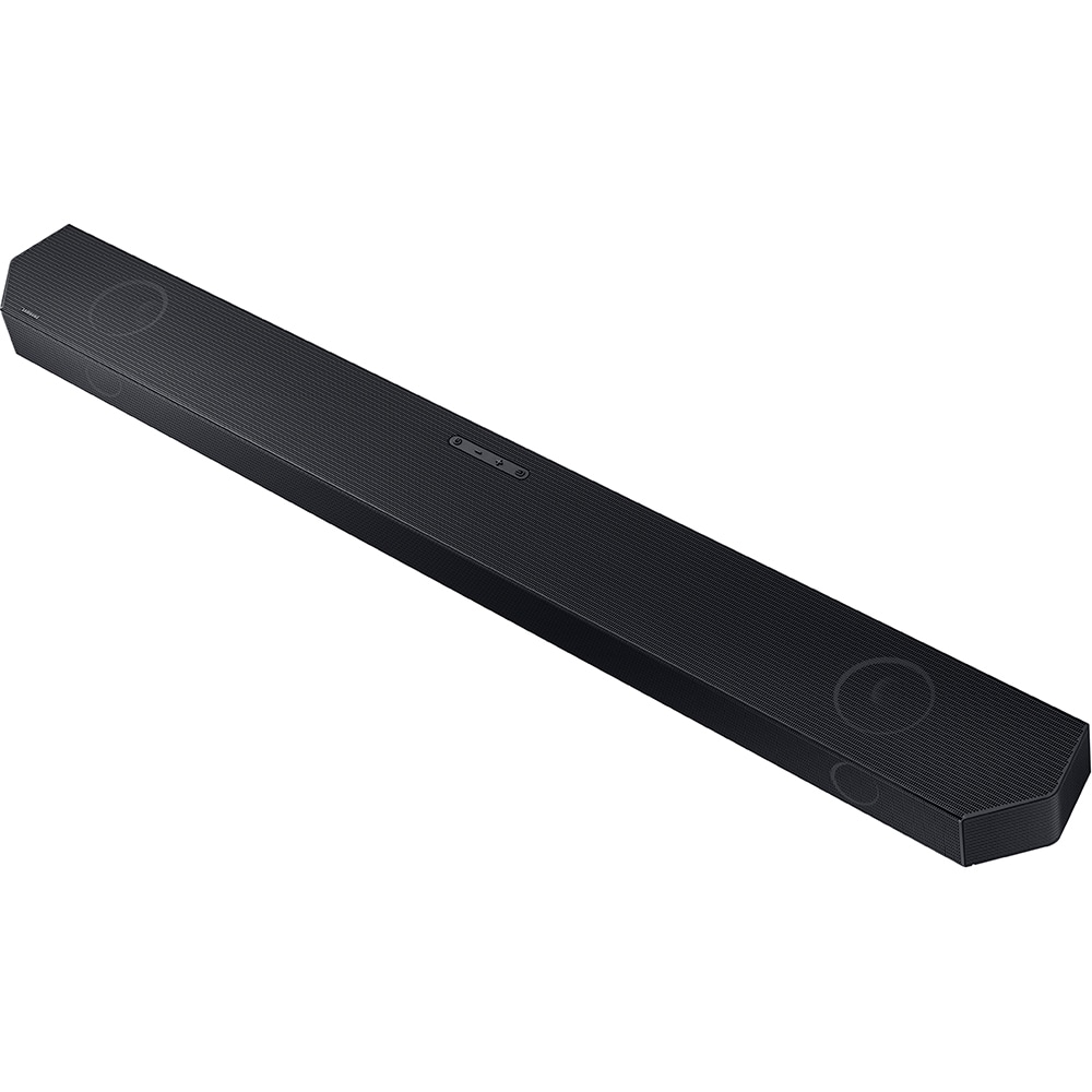 Soundbar SAMSUNG HW-Q700D, 3.1.2, 320W, Bluetooth, Wi-Fi, Subwoofer wireless, Dolby Atmos, negru titan