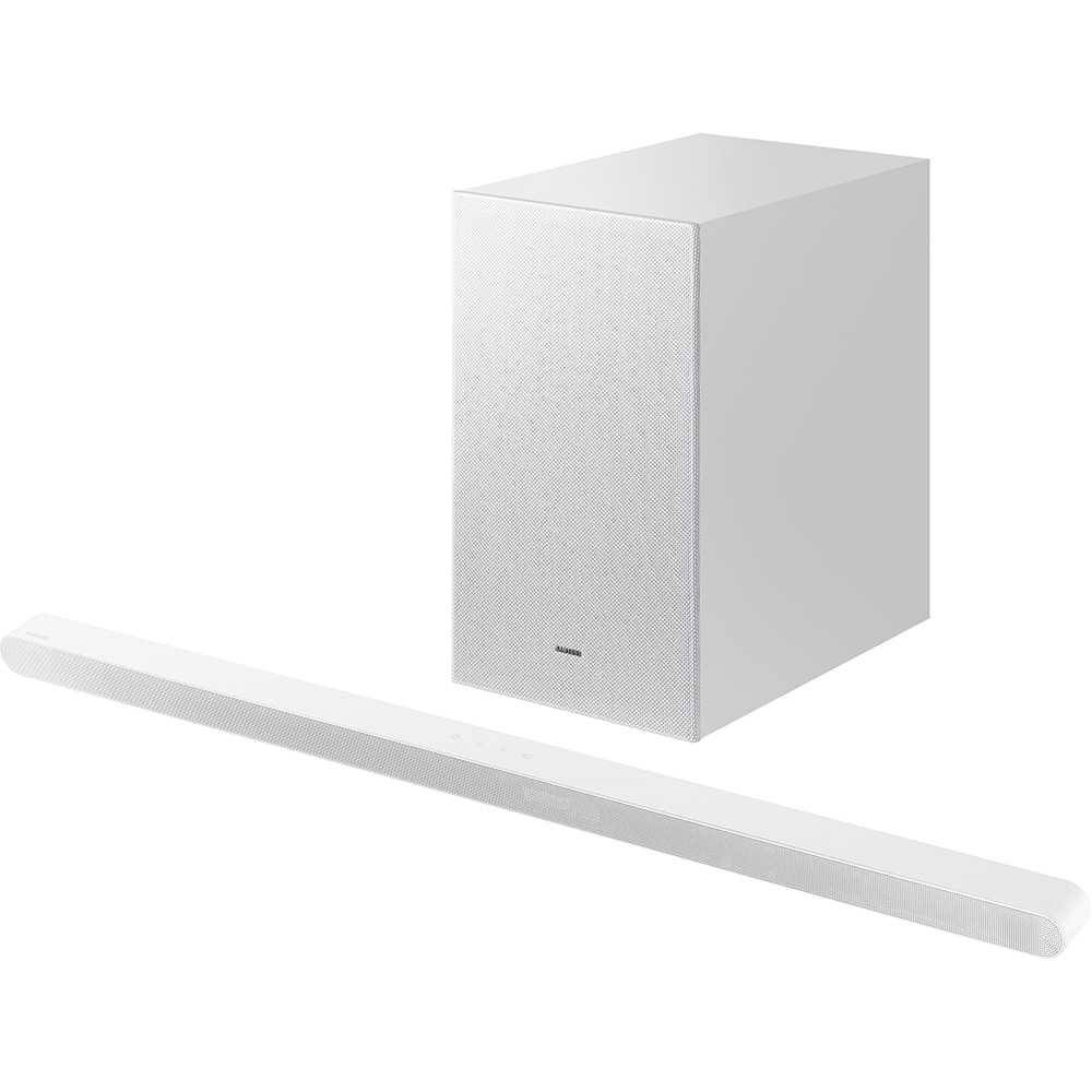 Soundbar SAMSUNG HW-S701D, 3.1, 250W, Bluetooth, Wi-Fi, Subwoofer wireless, Dolby Atmos, alb