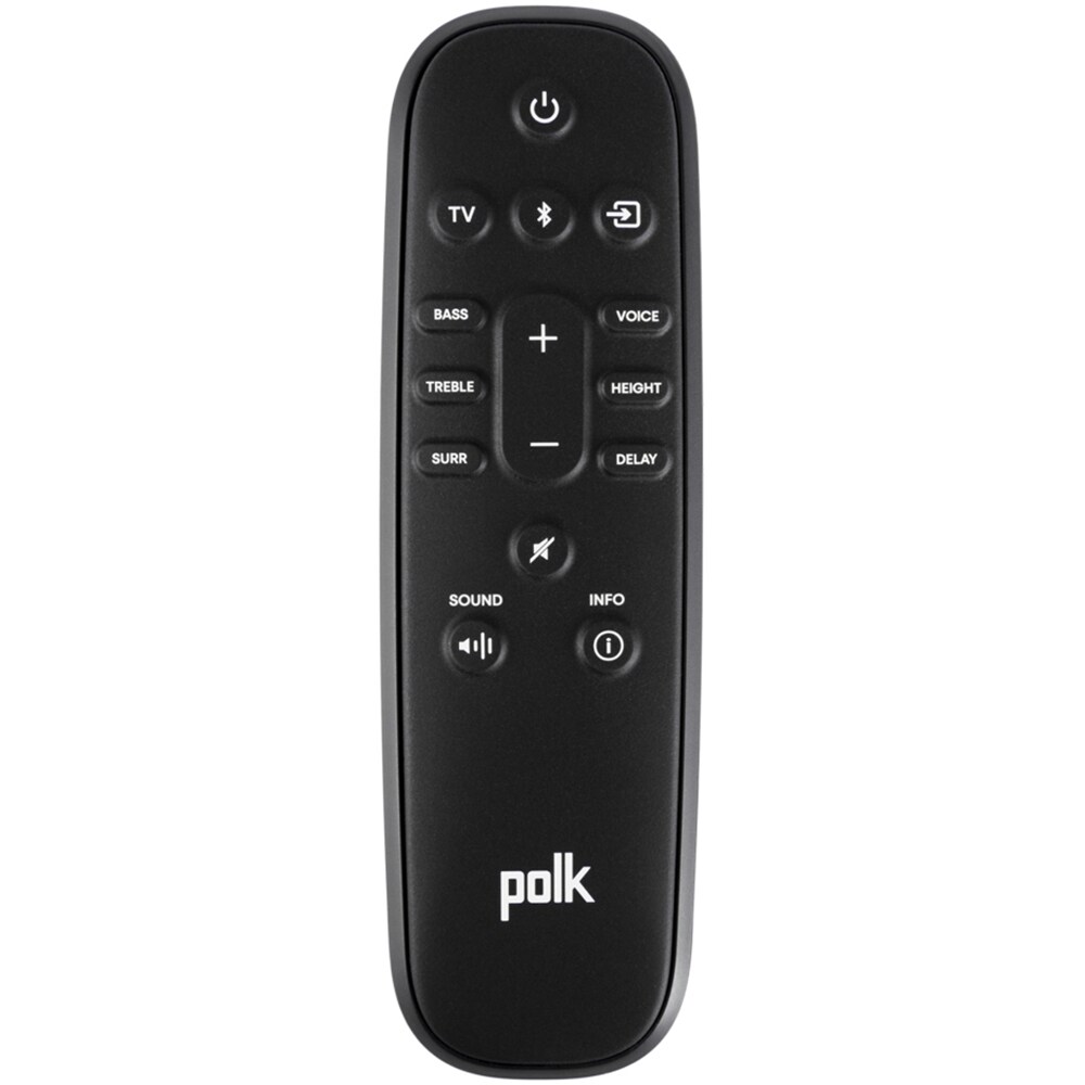 Soundbar POLK AUDIO Magnifi Max AX SR, 7.1.2, Wi-Fi, Bluetooth, Subwoofer Wireless, Dolby Atmos, DTS:X, negru