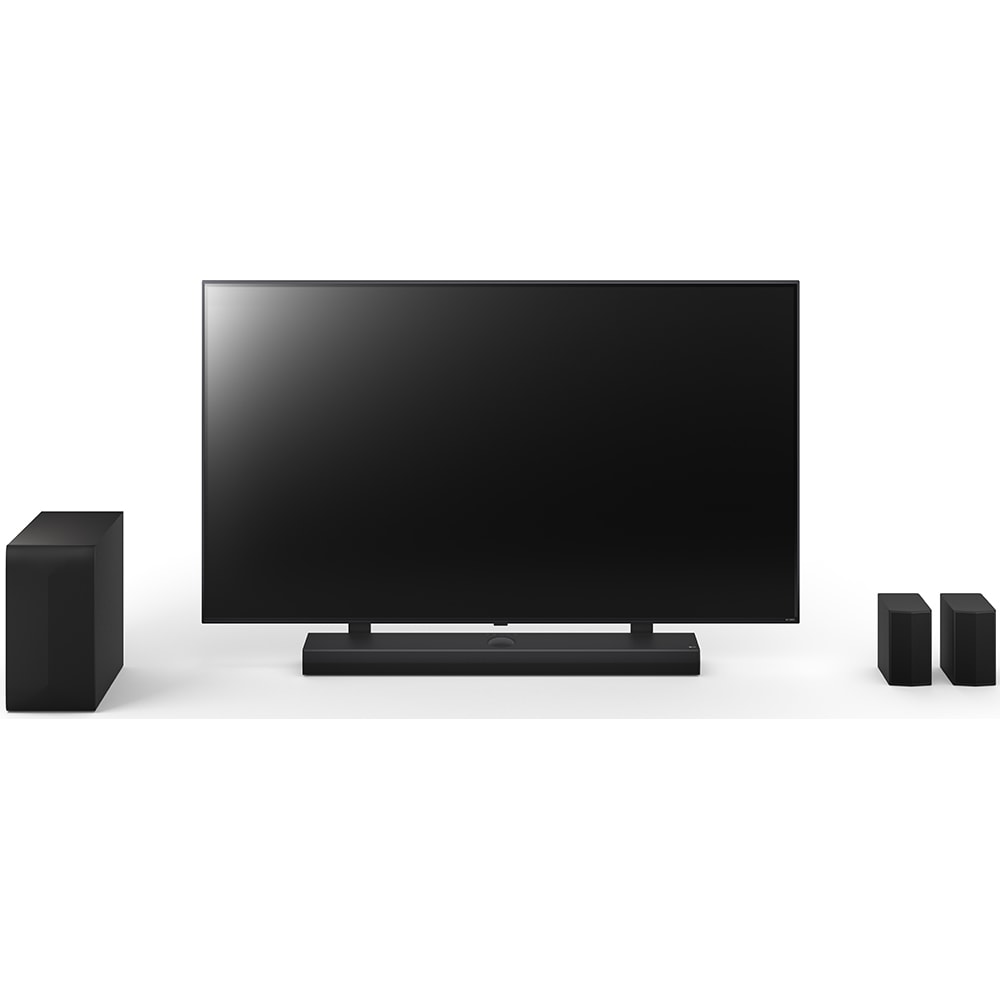 Soundbar LG S70TR, 5.1.1, 500W, Bluetooth, Subwoofer Wireless, Dolby Atmos, negru