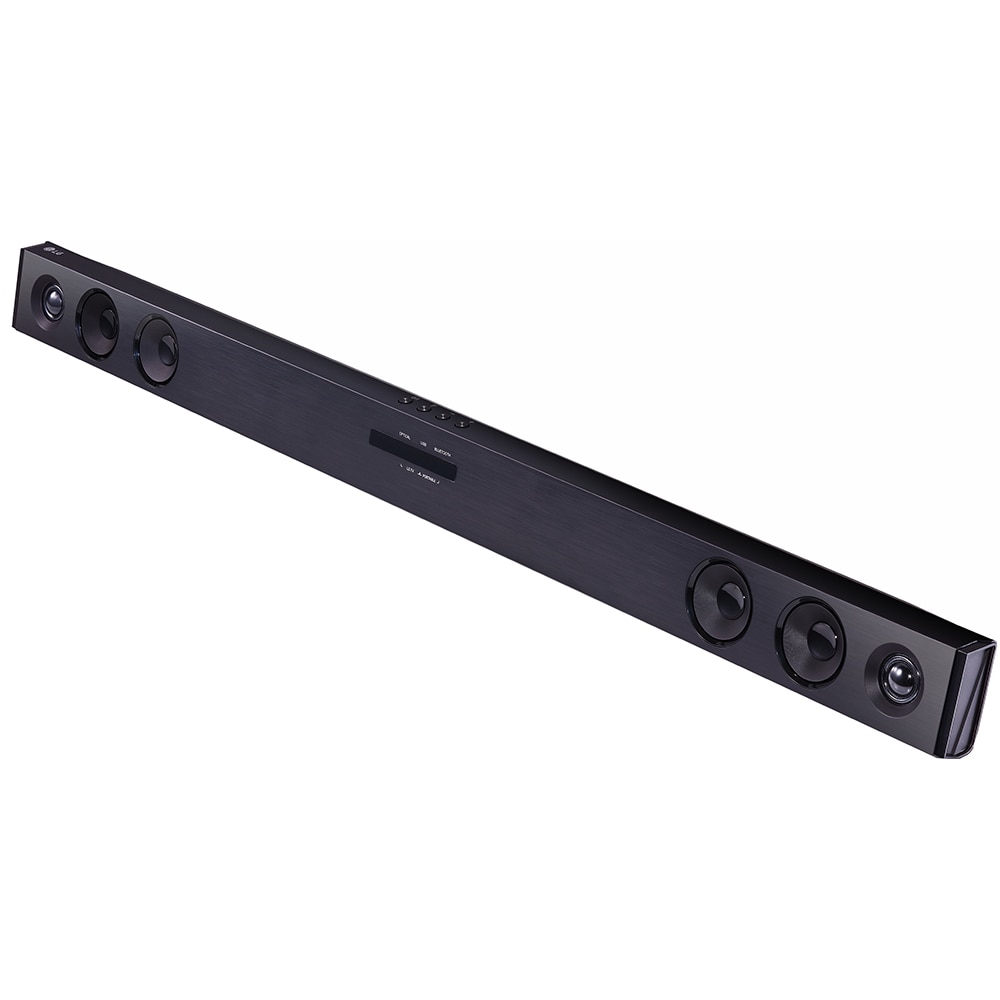 Soundbar LG SQC2, 2.1, 300W, Subwoofer Wireless, Bluetooth, Dolby Audio, negru