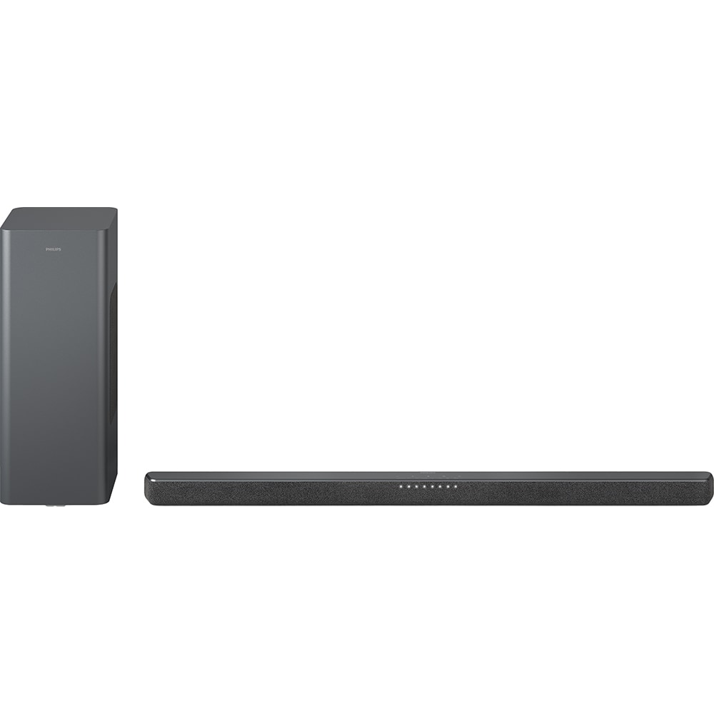Soundbar PHILIPS TAB6309/10, 2.1, 320W, Bluetooth, Subwoofer Wireless, Dolby Atmos, negru