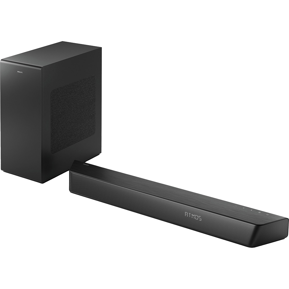 Soundbar PHILIPS TAB7807/10, 3.1, 310W, Bluetooth, Subwoofer Wireless, negru