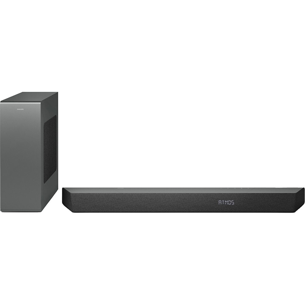 Soundbar PHILIPS TAB8507B/10, 3.1, 300W, Bluetooth, Subwoofer Wireless, negru