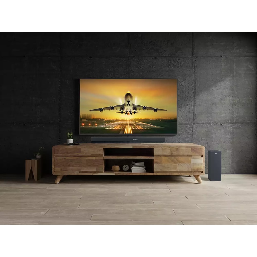 Soundbar PHILIPS TAB8805/10, 3.1, Bluetooth, Wi-Fi, Subwoofer Wireless, Dolby, negru