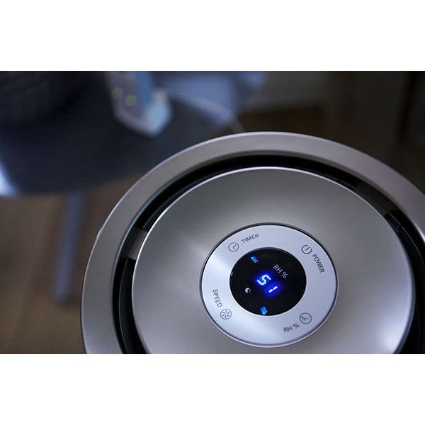 Umidificator PHILIPS HU4813/10, 2l, Tehnologie NanoCloud, negru-argintiu