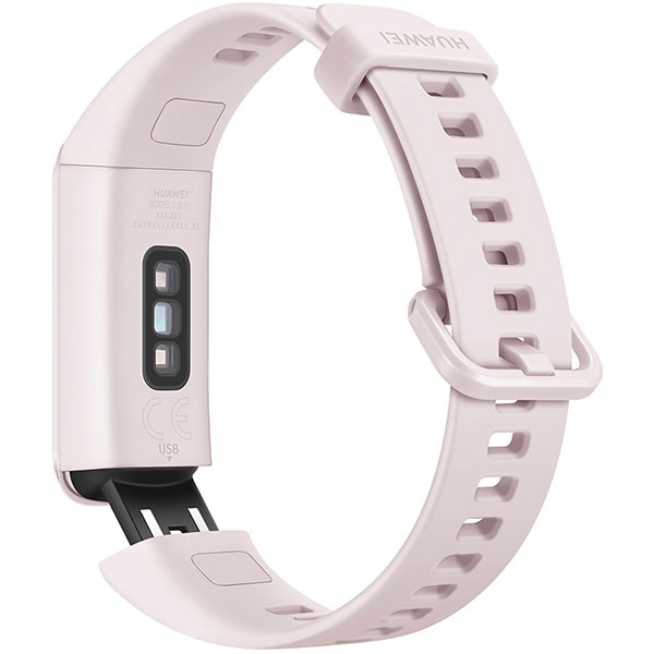 Bratara fitness HUAWEI Band 4 B29, Android/iOS, Monitorizare SpO2, silicon, Sport Band Sakura Pink