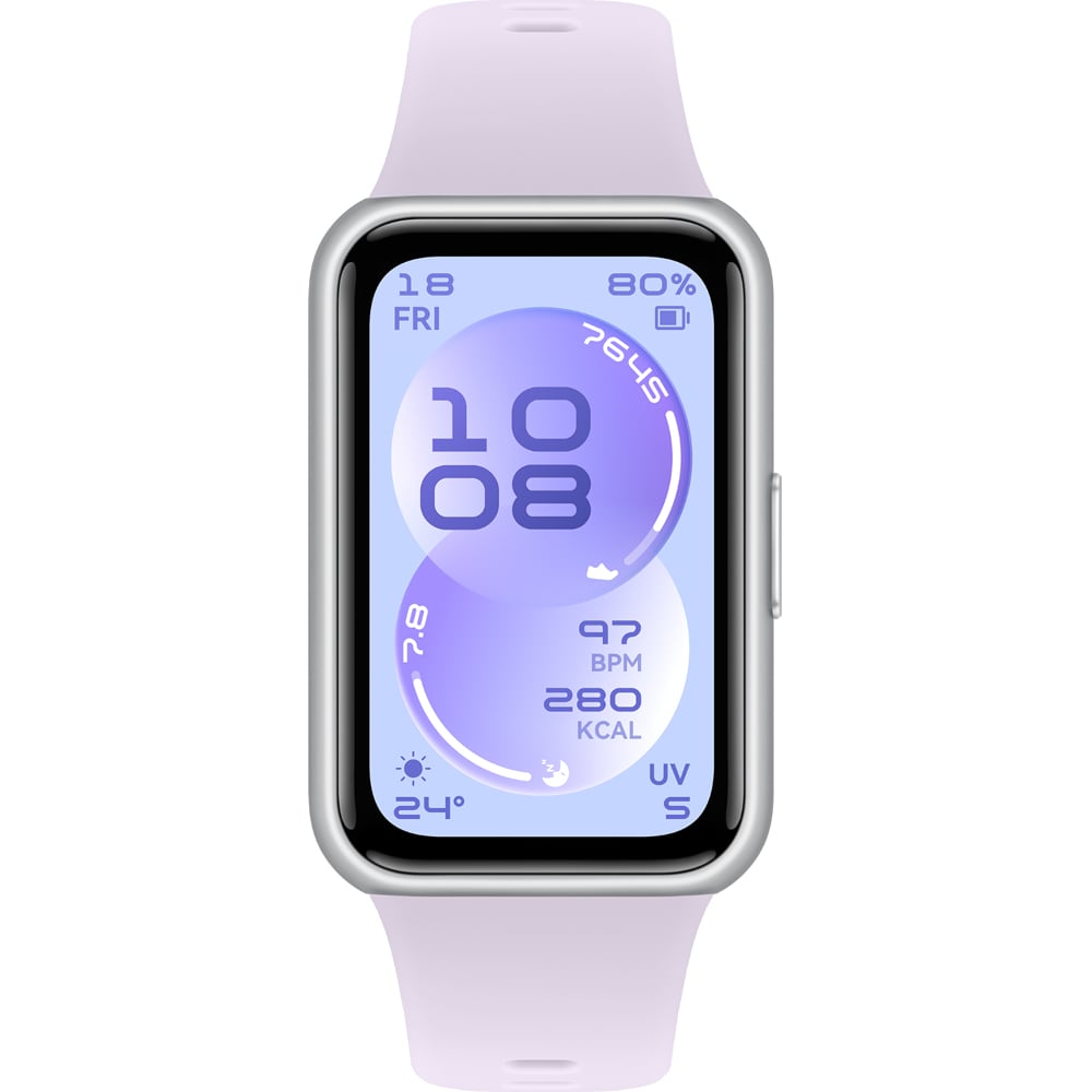 Bratara fitness HUAWEI Band 11, Android /iOS, Purple Fluoroelastomer Strap