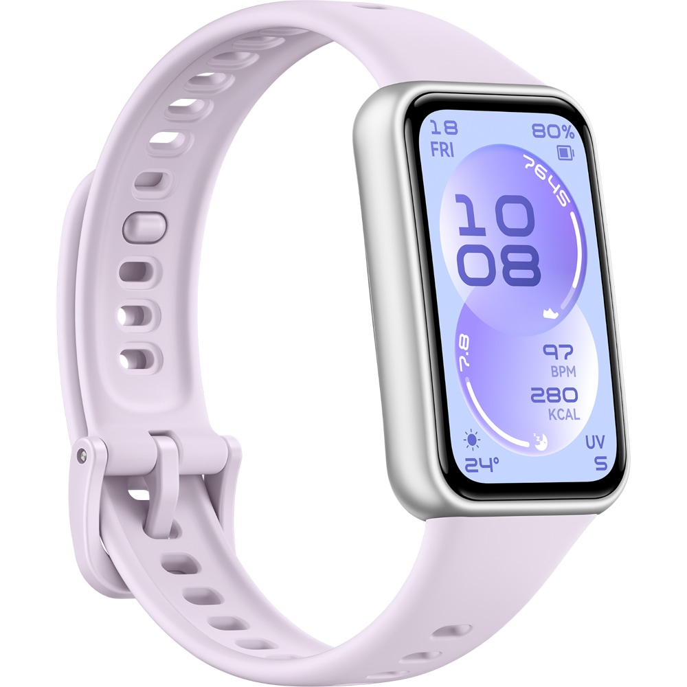 Bratara fitness HUAWEI Band 11, Android /iOS, Purple Fluoroelastomer Strap