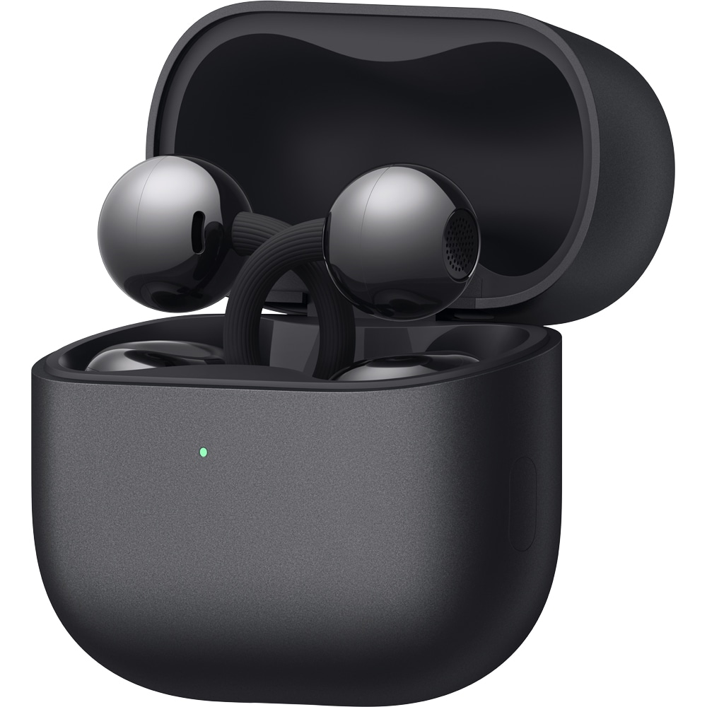 Casti HUAWEI FreeClip 2, True wireless, Bluetooth, Open-ear, Microfon, Black