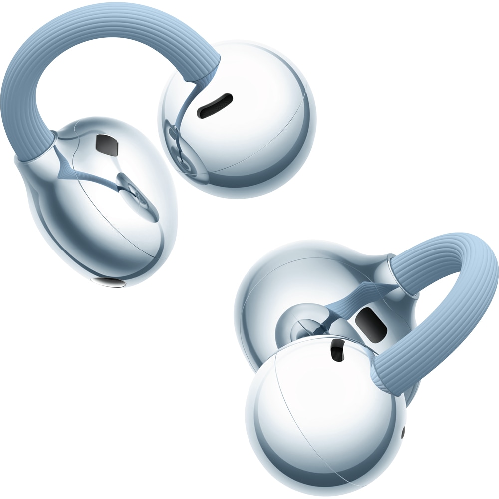 Casti HUAWEI FreeClip 2, True wireless, Bluetooth, Open-ear, Microfon, Blue
