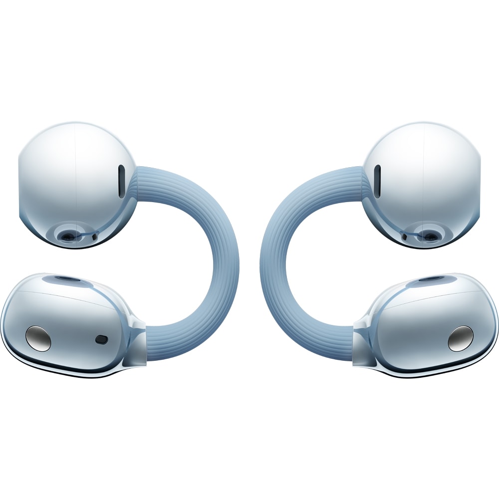 Casti HUAWEI FreeClip 2, True wireless, Bluetooth, Open-ear, Microfon, Blue