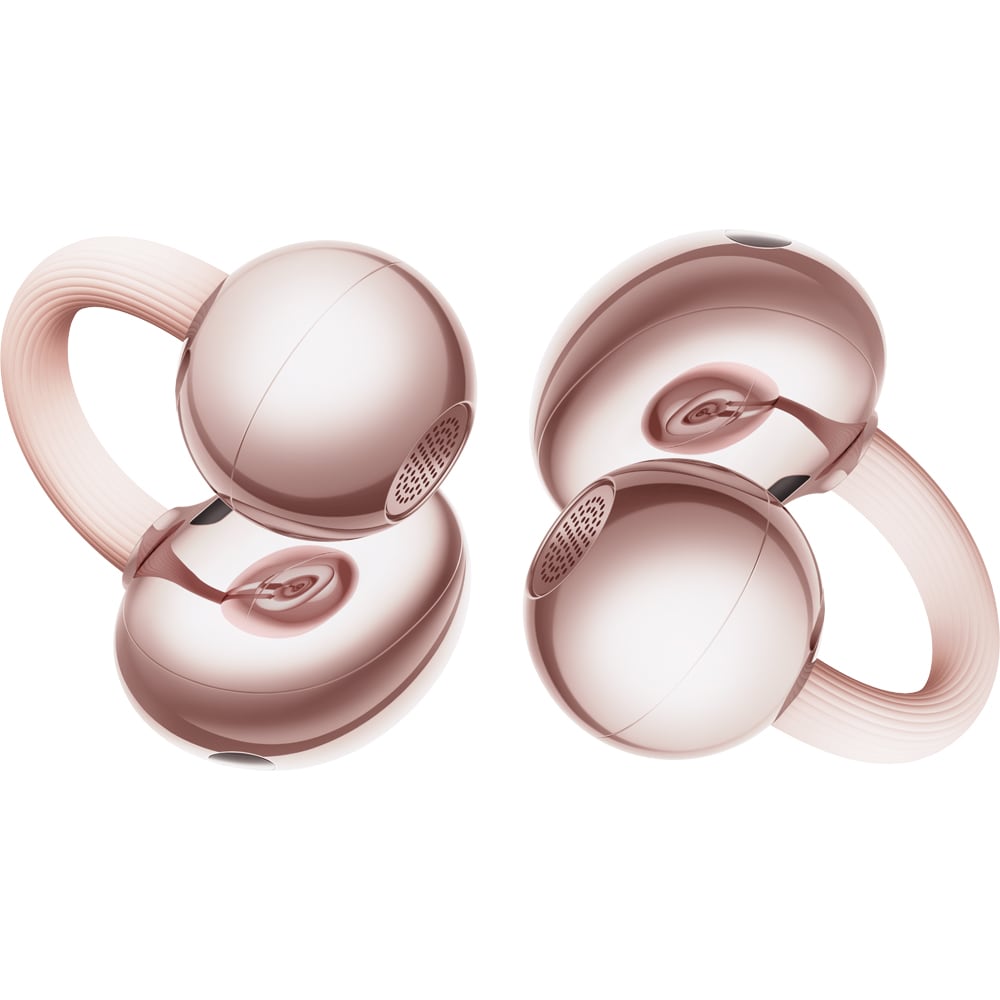 Casti HUAWEI FreeClip 2, True wireless, Bluetooth, Open-ear, Microfon, Rose Gold