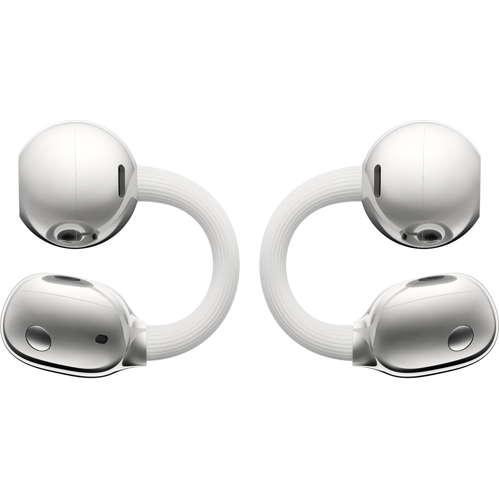 Casti HUAWEI FreeClip 2, True wireless, Bluetooth, Open-ear, Microfon, White