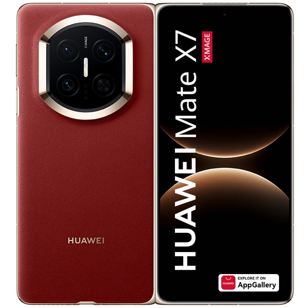 Telefon HUAWEI Mate X7, 512GB, 16GB RAM, Dual SIM, Nebula Red