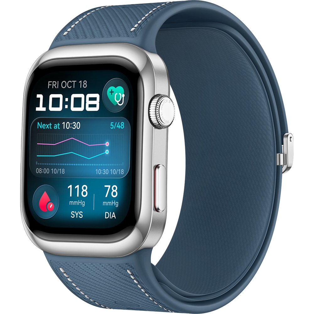 Smartwatch HUAWEI Watch D2, Android/iOS, Blue Composite Leather Strap