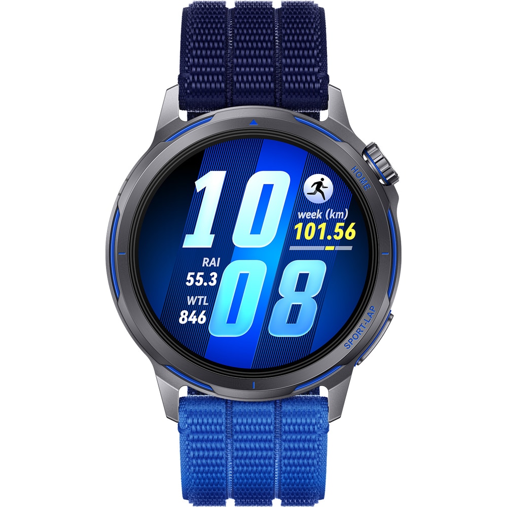 Smartwatch HUAWEI Watch GT Runner 2, GPS, Android/iOS, Gradient Blue AirDry Woven Strap