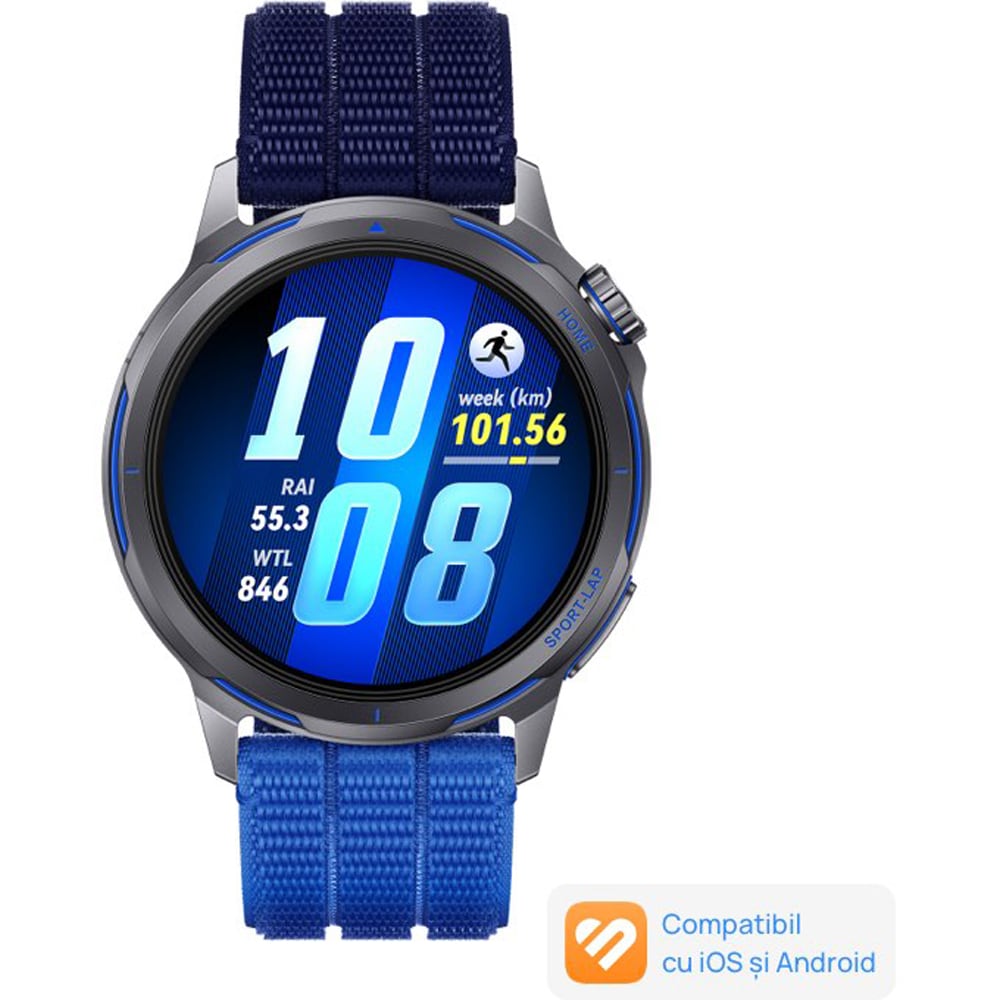Smartwatch HUAWEI Watch GT Runner 2, GPS, Android/iOS, Gradient Blue AirDry Woven Strap