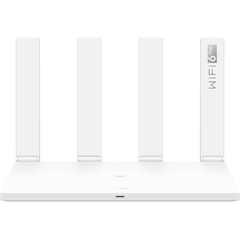 Router Wireless Gigabit HUAWEI WiFi AX3, Wi-Fi 6, Dual-band 574 + 2402 Mbps, alb