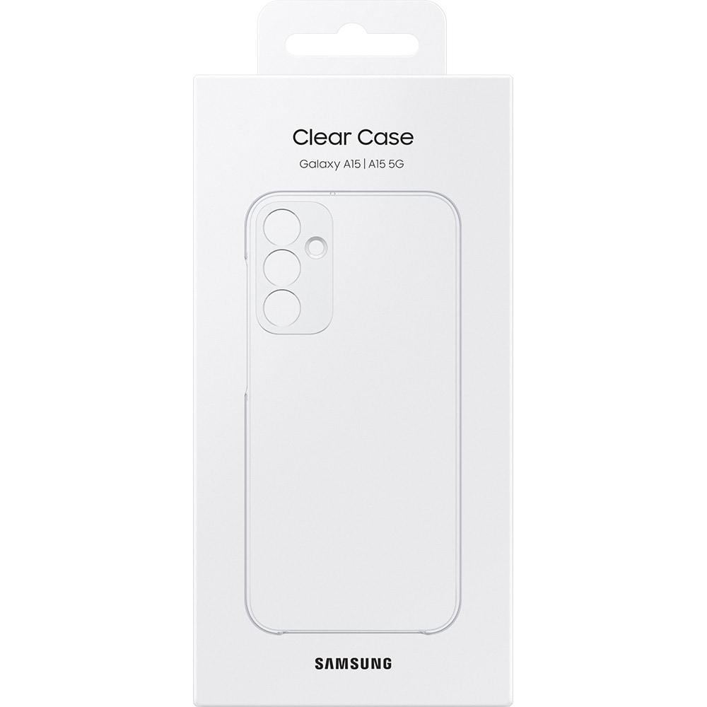 Husa telefon SAMSUNG Clear Case pentru Galaxy A15, EF-QA156CTEGWW, Transparent