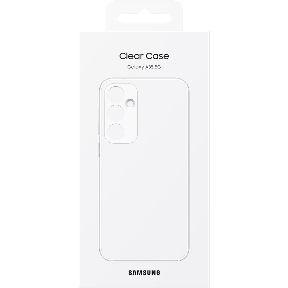 Husa telefon SAMSUNG Clear Case pentru Galaxy A35, EF-QA356CTEGWW, Transparent