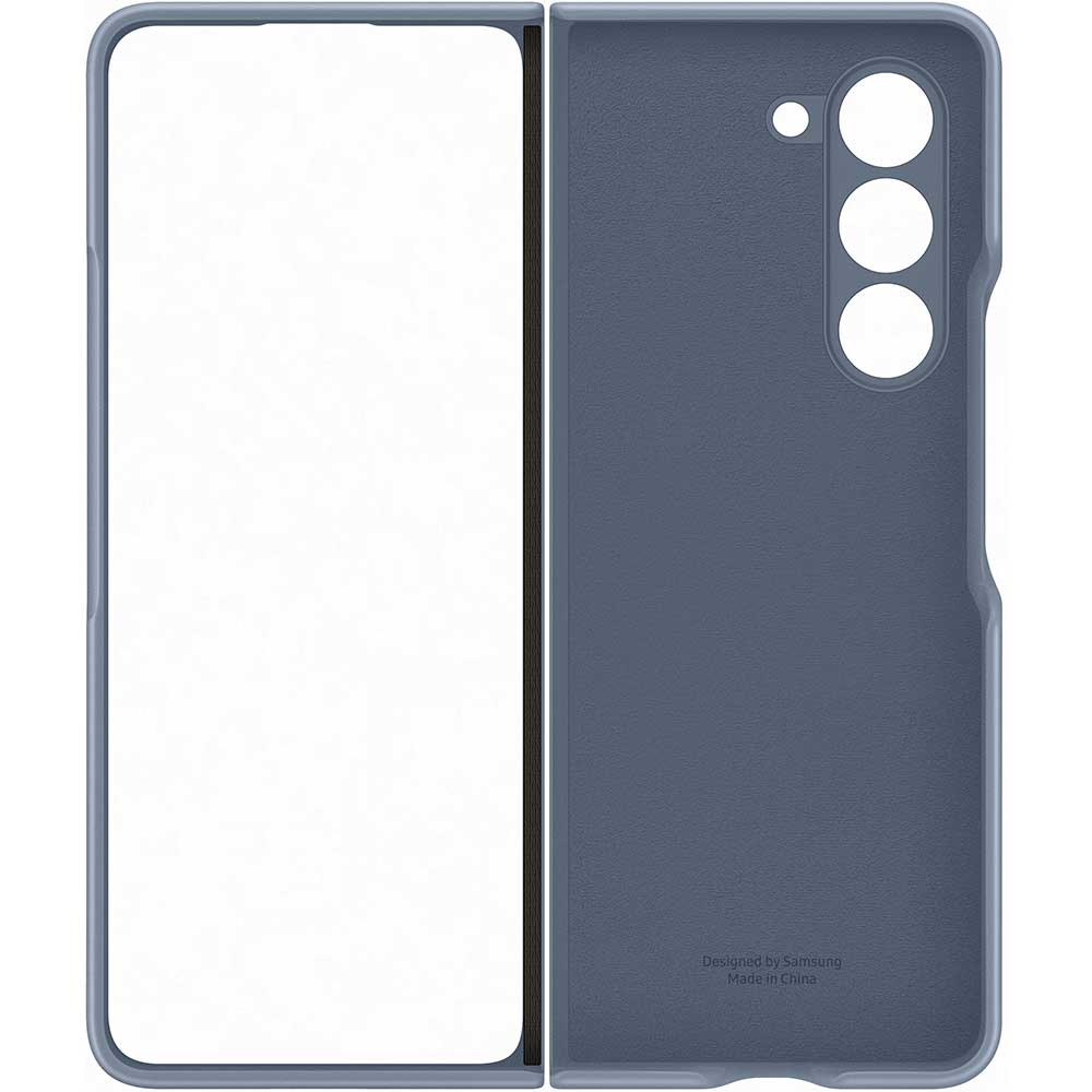 Husa telefon SAMSUNG Eco-Leather Case pentru Galaxy Z Fold5, EF-VF946PLEGWW, Icy Blue