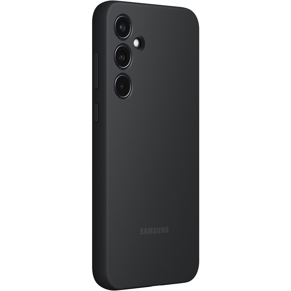 Husa telefon SAMSUNG Silicone Case pentru Galaxy A55, EF-PA556TBEGWW, Black