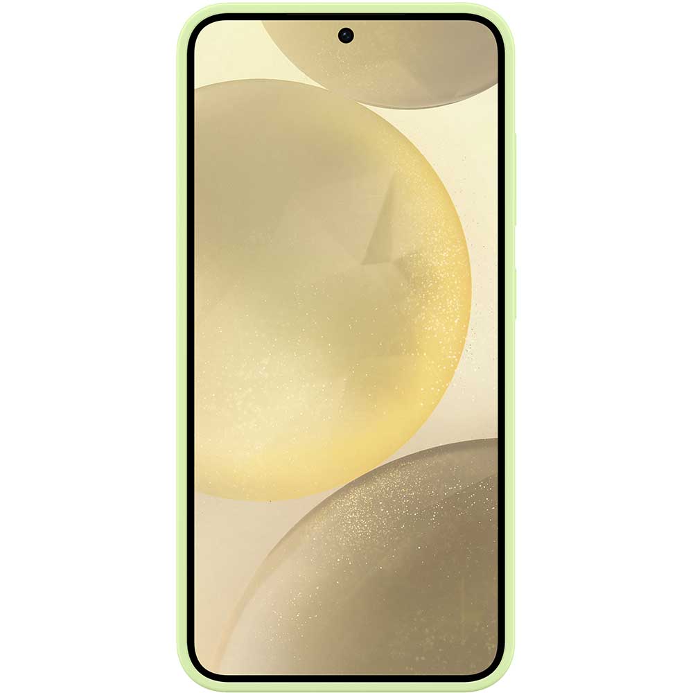 Husa telefon SAMSUNG Silicone Case pentru Galaxy S24, EF-PS921TGEGWW, Lime