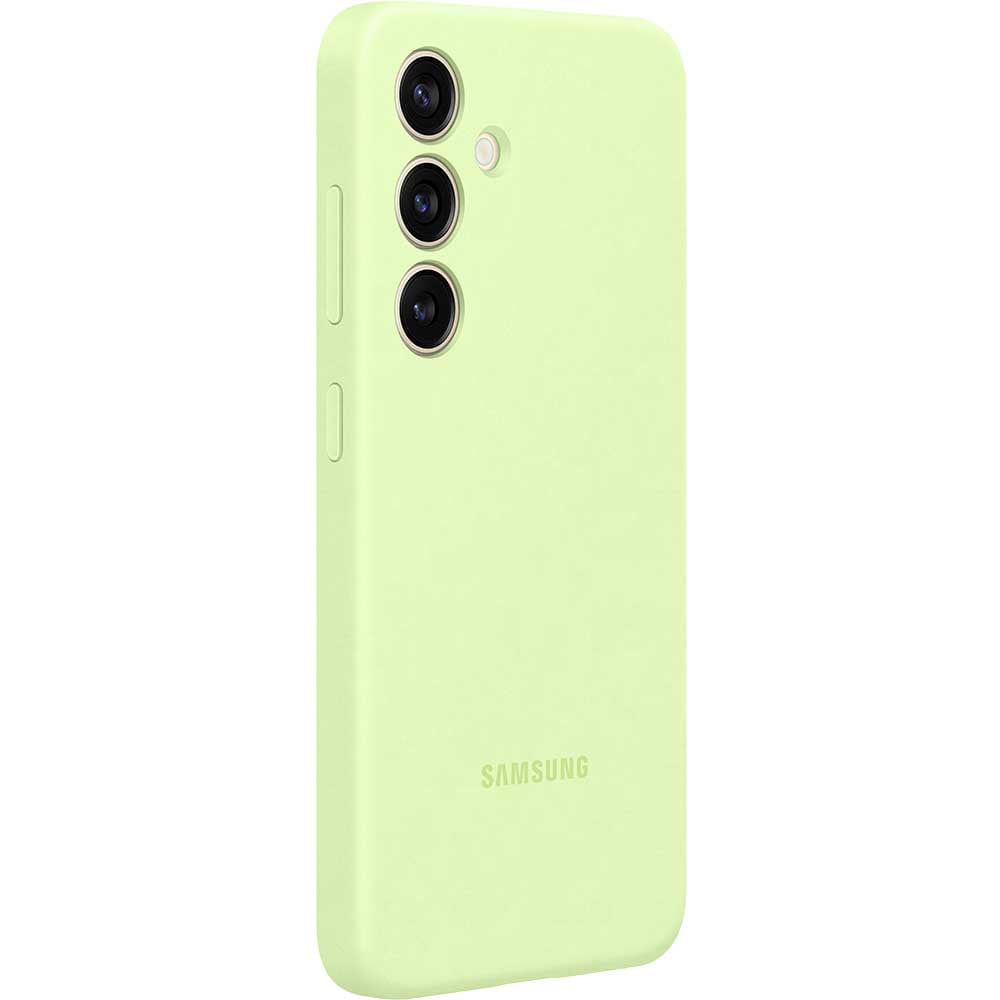 Husa telefon SAMSUNG Silicone Case pentru Galaxy S24, EF-PS921TGEGWW, Lime