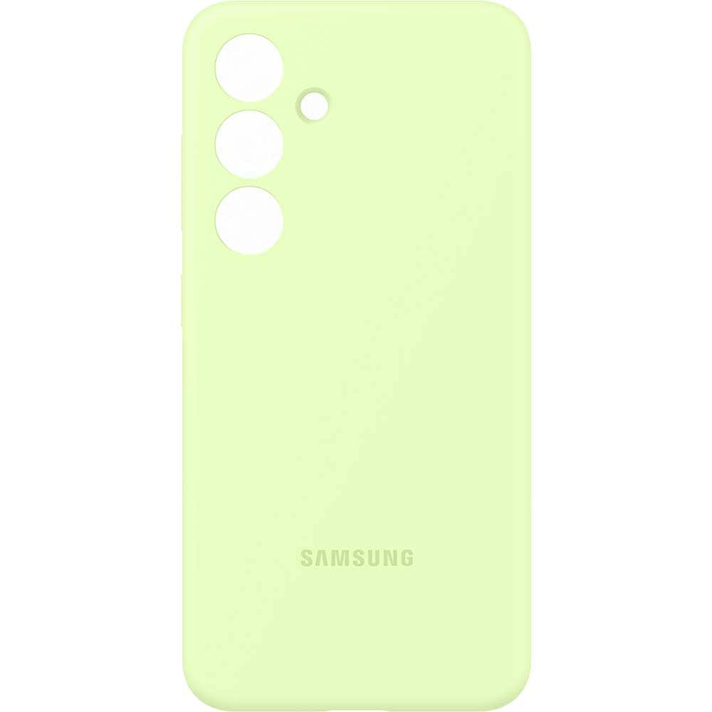Husa telefon SAMSUNG Silicone Case pentru Galaxy S24, EF-PS921TGEGWW, Lime