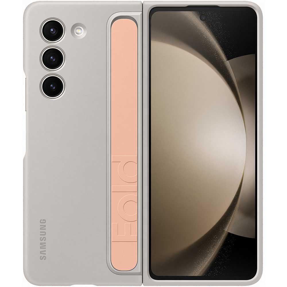 Husa telefon SAMSUNG Standing Case with Strap pentru Galaxy Z Fold5, EF-MF946CUEGWW, Sand