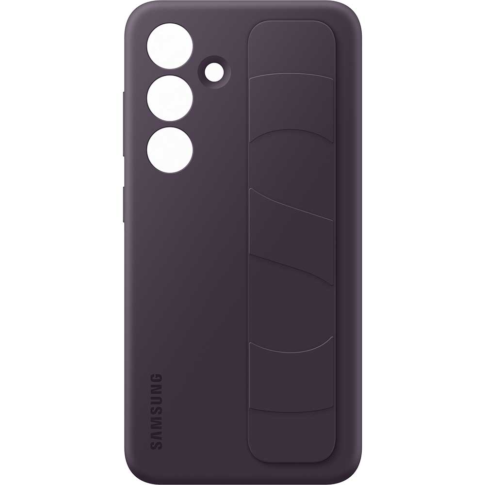 Husa telefon SAMSUNG Standing Grip Case pentru Galaxy S24, EF-GS921CEEGWW, Dark Violet
