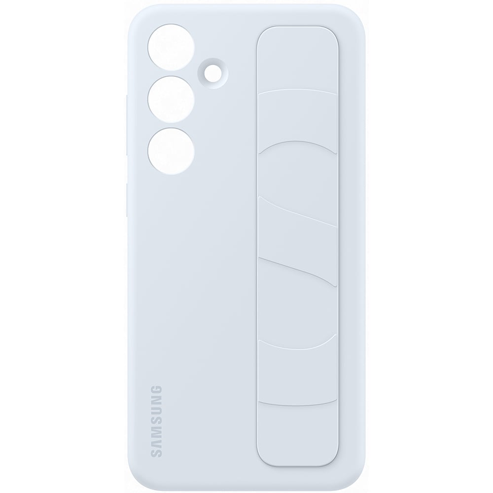 Husa telefon SAMSUNG Standing Grip Case pentru Galaxy S24+, EF-GS926CLEGWW, Light Blue