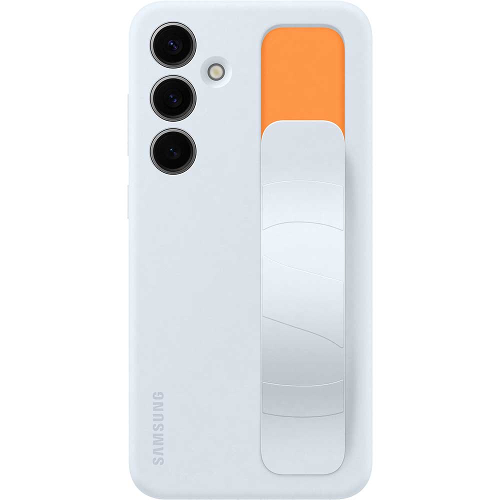 Husa telefon SAMSUNG Standing Grip Case pentru Galaxy S24+, EF-GS926CLEGWW, Light Blue