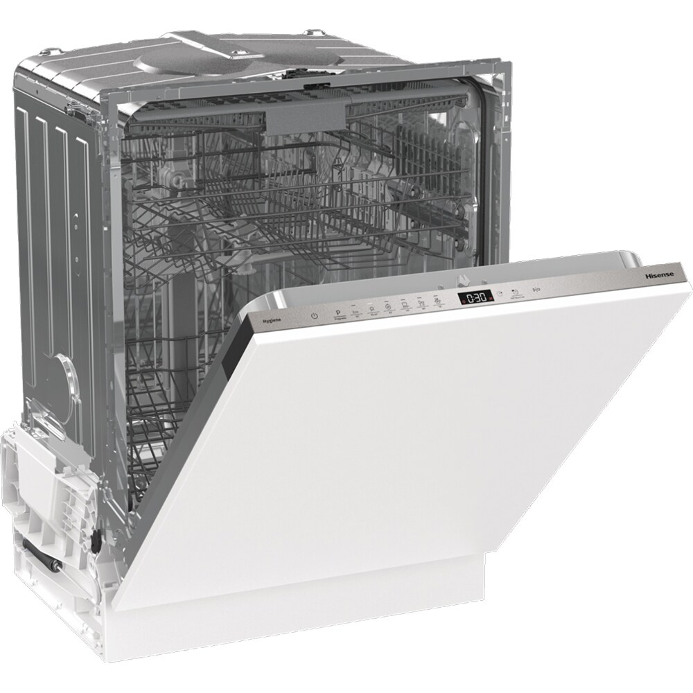 Masina de spalat vase incorporabila HISENSE HV643D90, 16 seturi, 6 programe, 60 cm, Clasa D, panou comanda inox