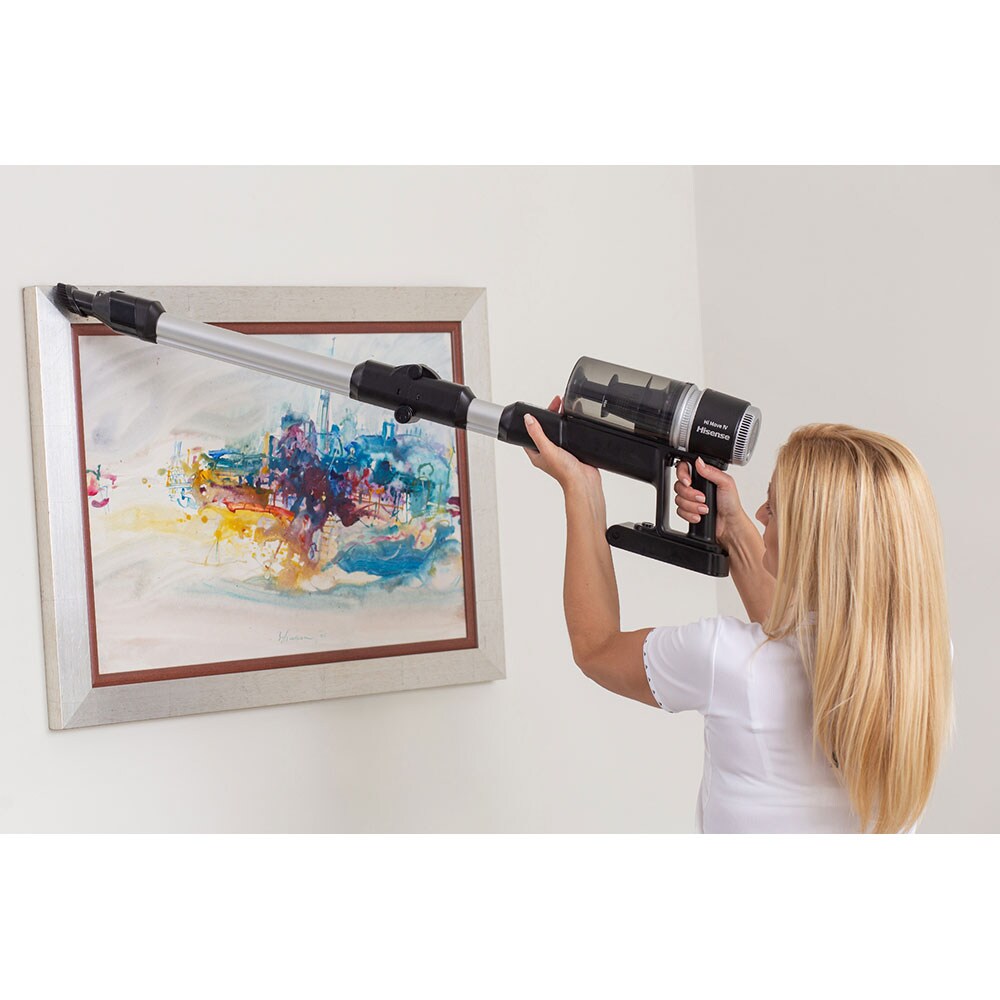 Aspirator vertical HISENSE Hi-Move IV HVC6264BK, 0.5l, 25.2V, autonomie max 45 min, negru-argintiu