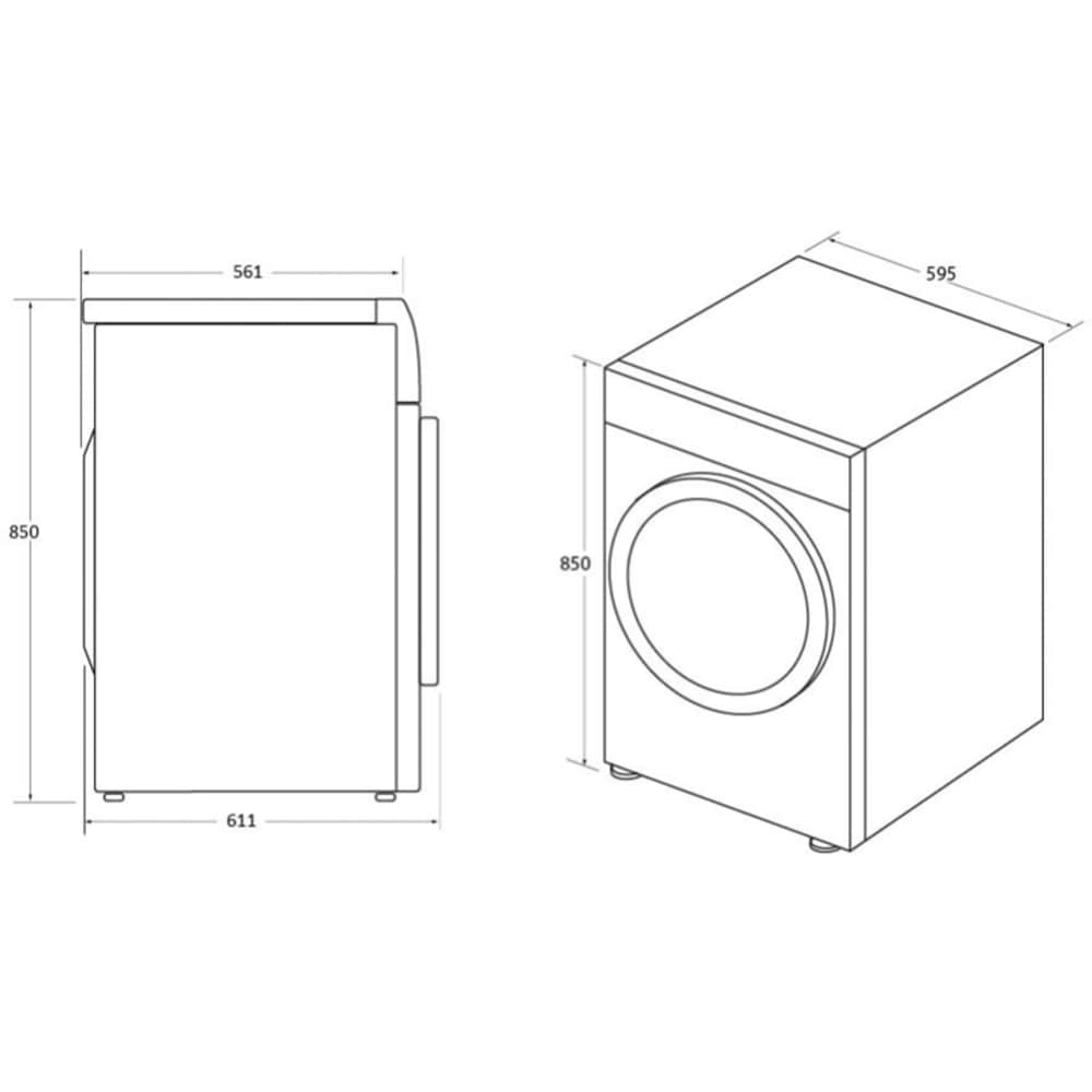 Masina de spalat rufe frontala HAIER HW100-BD14397U1S, Steam, 10 kg, 1400rpm, Clasa A, alb