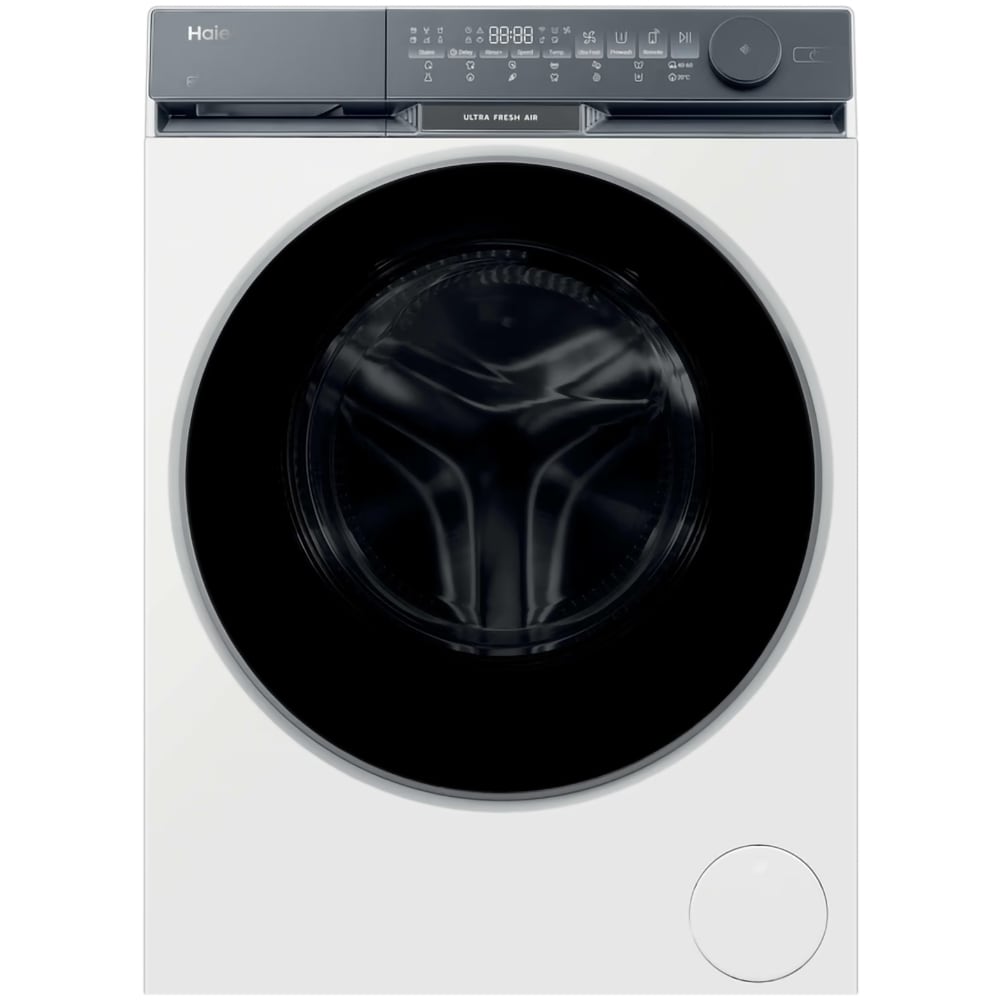 Masina de spalat rufe frontala HW100-B14387U1-S, Steam, Wi-Fi, 10 kg, 1400rpm, Clasa A, alb
