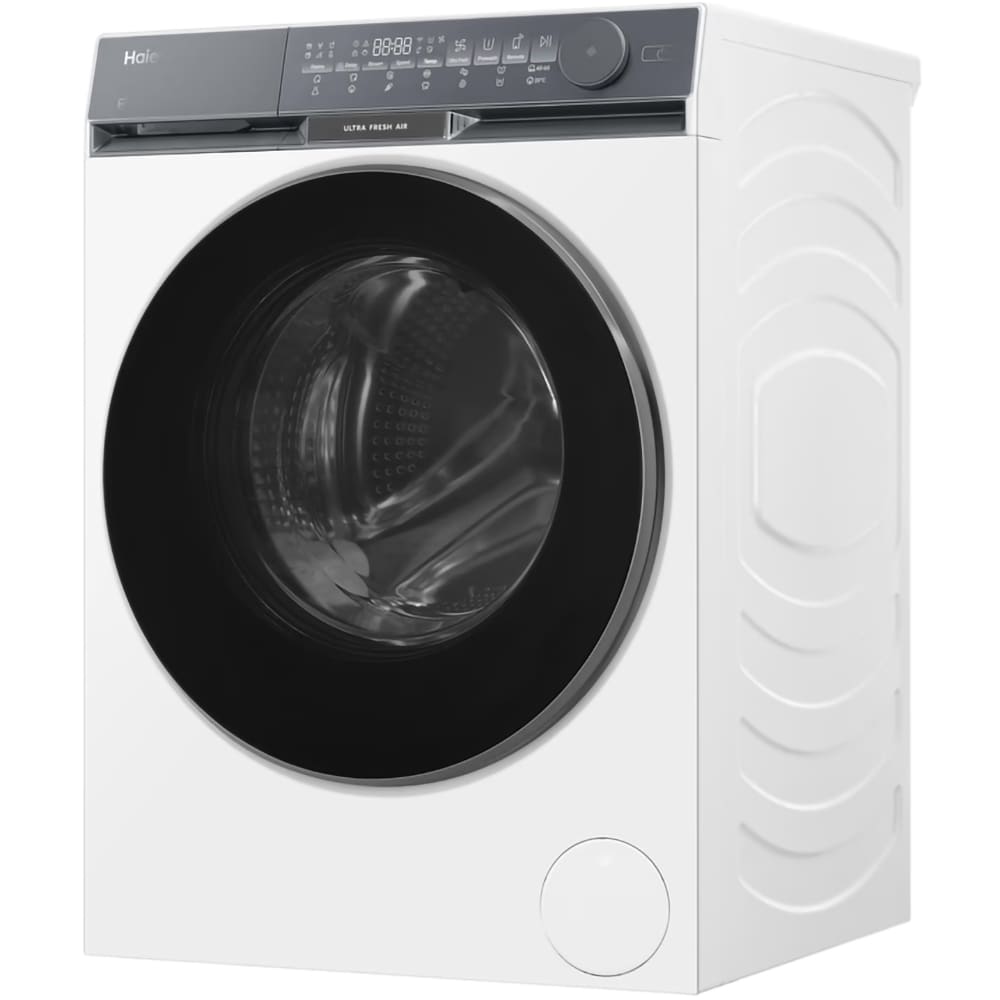 Masina de spalat rufe frontala HW100-B14387U1-S, Steam, Wi-Fi, 10 kg, 1400rpm, Clasa A, alb