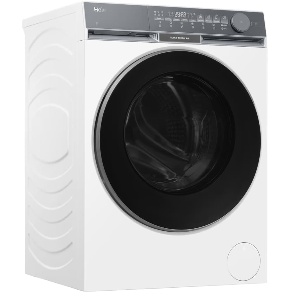 Masina de spalat rufe frontala HW100-B14387U1-S, Steam, Wi-Fi, 10 kg, 1400rpm, Clasa A, alb