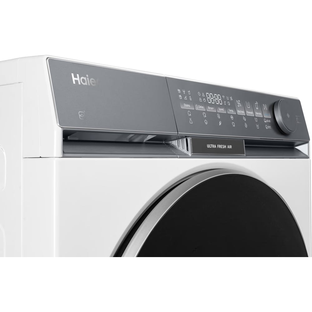 Masina de spalat rufe frontala HW100-B14387U1-S, Steam, Wi-Fi, 10 kg, 1400rpm, Clasa A, alb