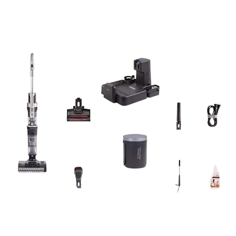 Aspirator vertical JIMMY Pro Cordless HW11PRO, 0.3l, autonomie max 75 min, iluminare LED, argintiu-negru