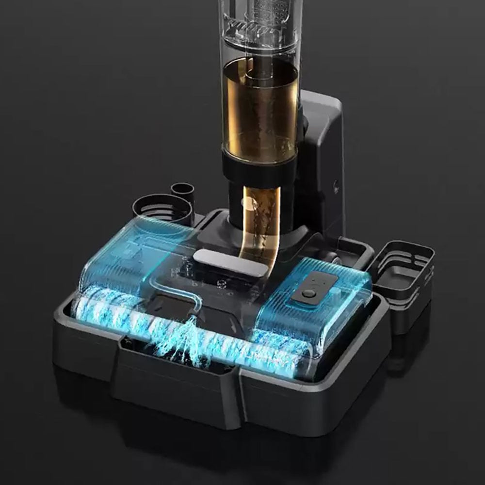 Aspirator vertical JIMMY Pro Cordless HW11PRO, 0.3l, autonomie max 75 min, iluminare LED, argintiu-negru