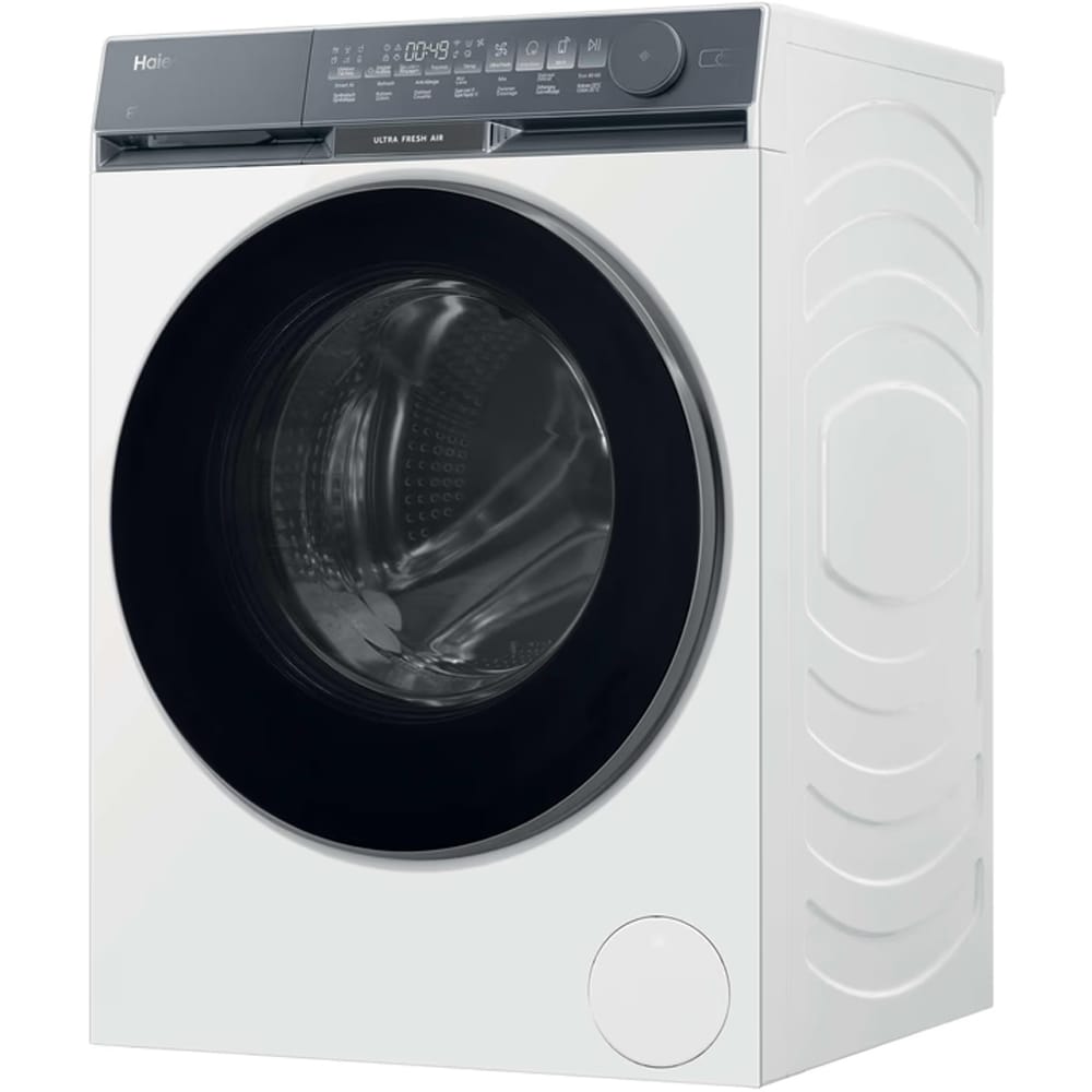 Masina de spalat rufe frontala HAIER HW90-BD14387U-S, Steam, Wi-Fi, 9 kg, 1400rpm, Clasa A, alb