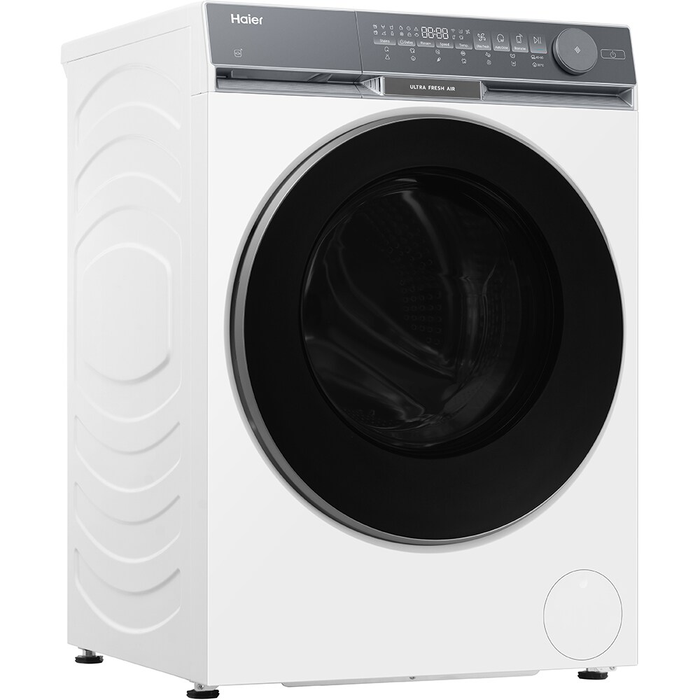 Masina de spalat rufe frontala HAIER HW90-BD14387U-S, Steam, Wi-Fi, 9 kg, 1400rpm, Clasa A, alb