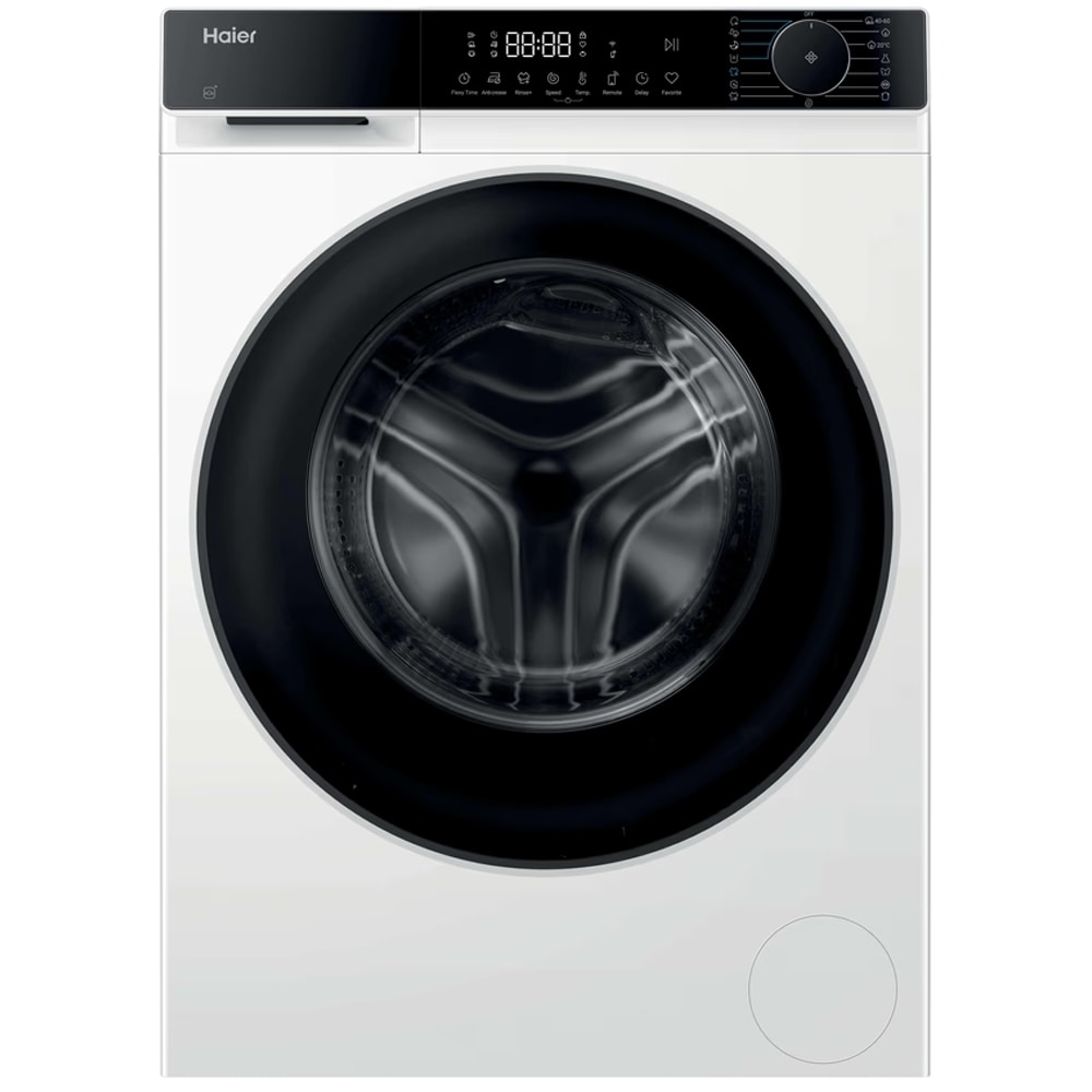 Masina de spalat rufe frontala HAIER HW90-BP14357TU-S, Steam, Wi-Fi, 9 kg, 1400rpm, Clasa A, alb