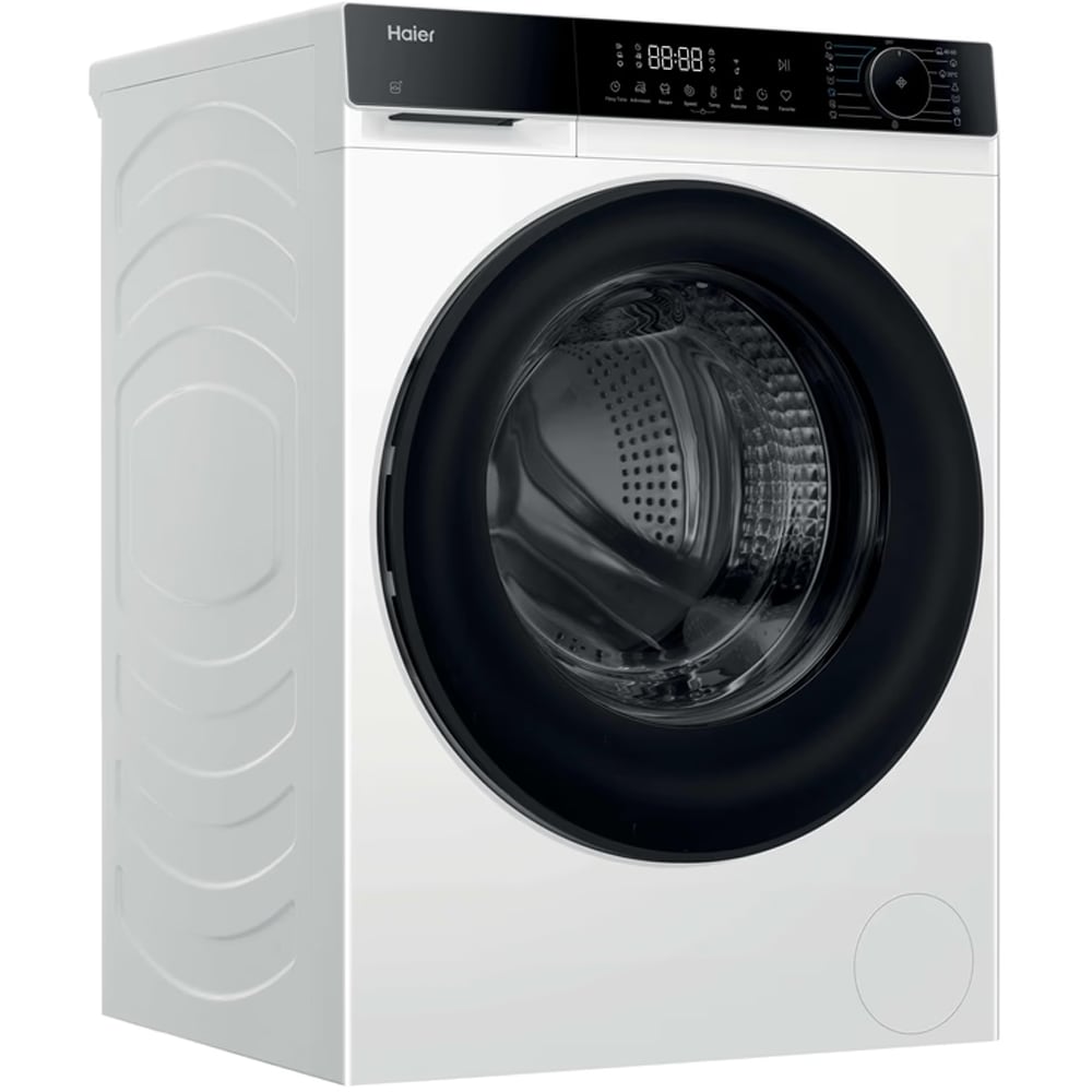 Masina de spalat rufe frontala HAIER HW90-BP14357TU-S, Steam, Wi-Fi, 9 kg, 1400rpm, Clasa A, alb